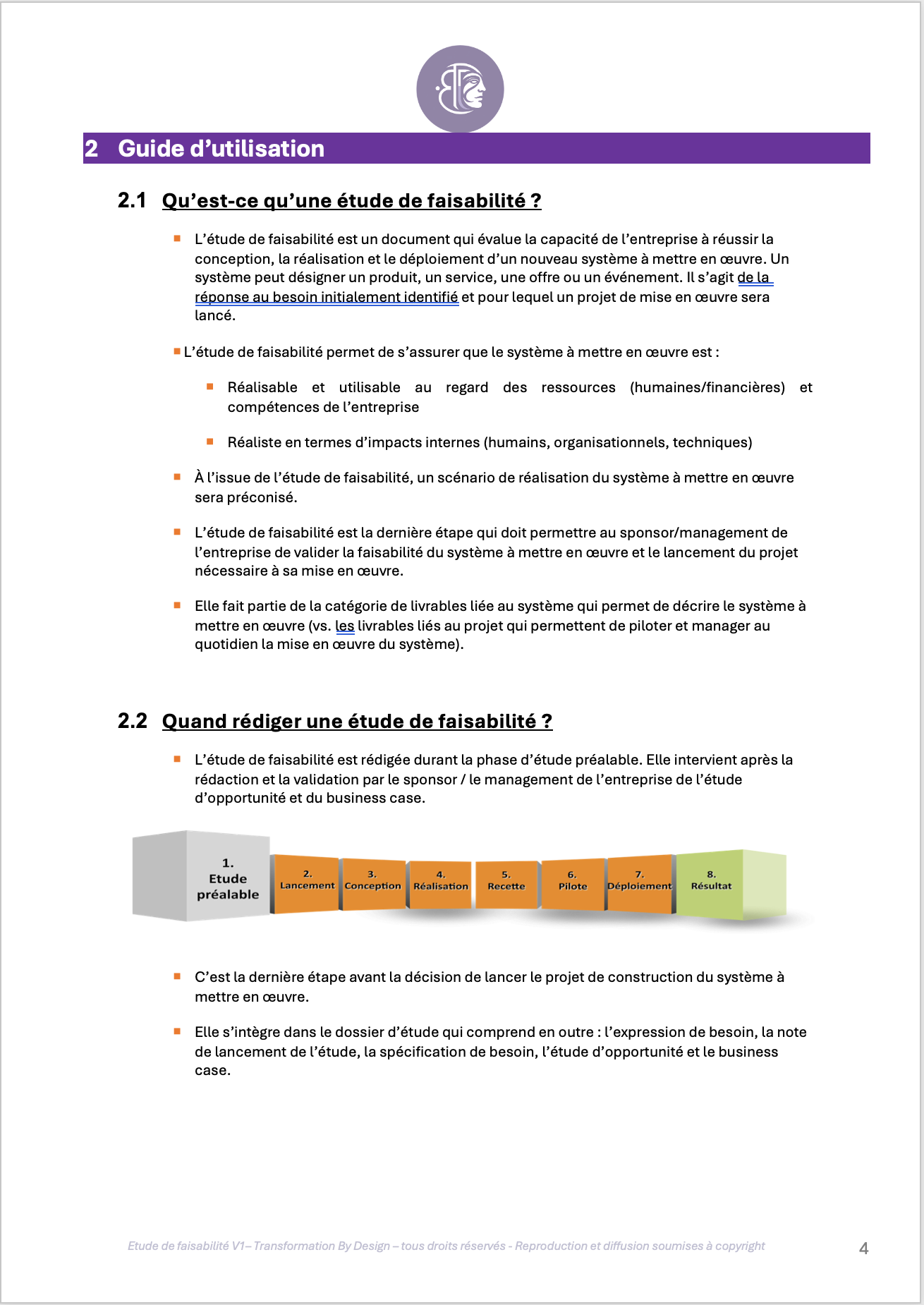 Exemple étude de faisabilité