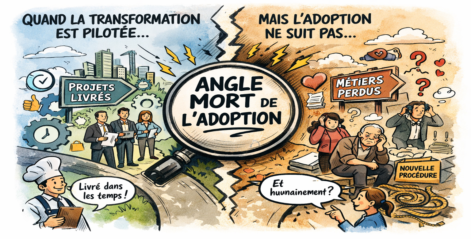 Retour d'expérience : Conduite du changement 