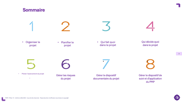 Sommaire Plan assurane qualité projet