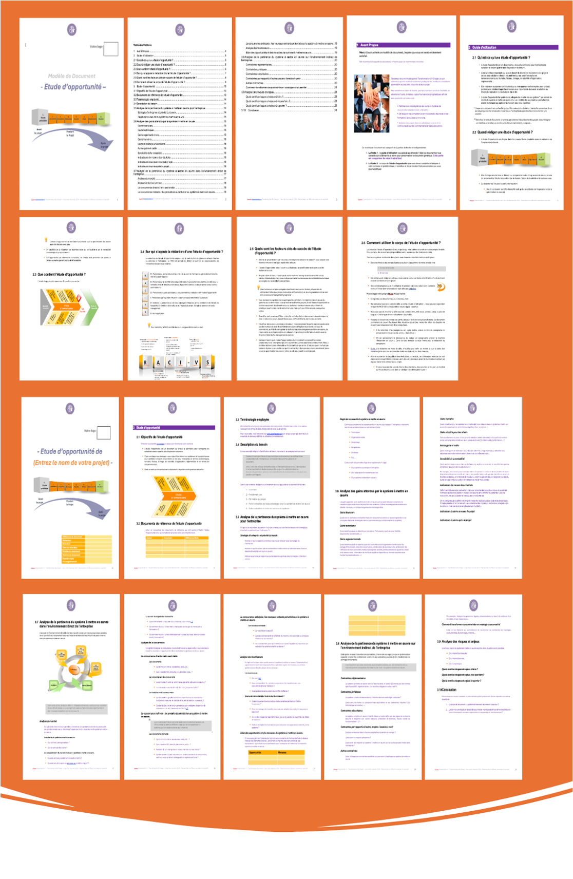 Contenu etude d'opportunité